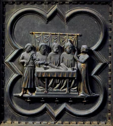The Dance of Salome, Fifteenth Panel of the South Doors of the Baptistery of San Giovanni